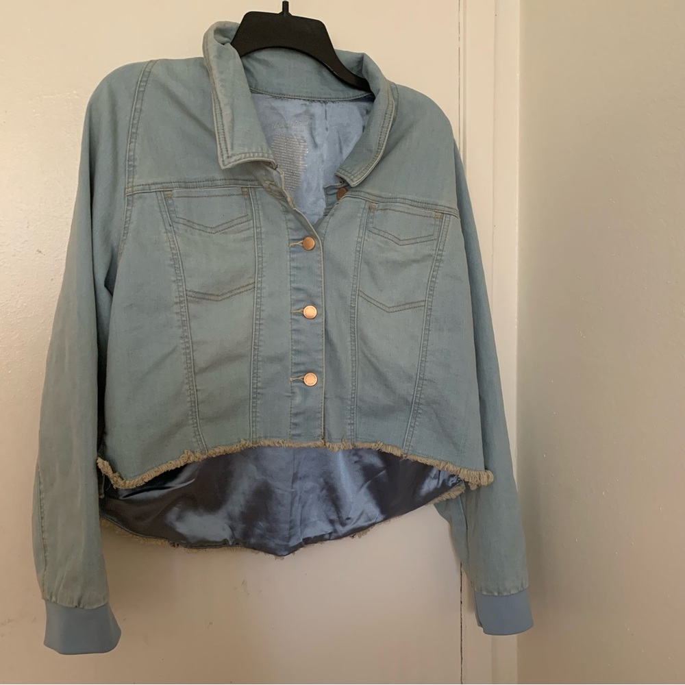Women's Adaptive Denim Jacket - Universal Thread NWT XL